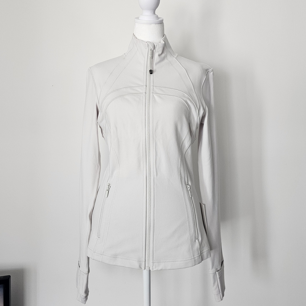 Lululemon Define Jacket Luon | size 6 | Bone